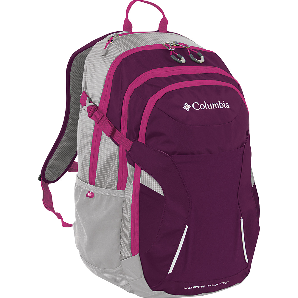 Columbia Sportswear North Platte Day Pack Dark Raspberry Columbia Sportswear Business Laptop Backpacks