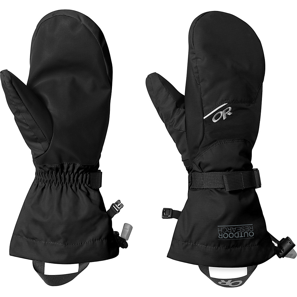 Outdoor Research Adrenaline Mitts Charcoal Black Lemongrass â SM Outdoor Research Hats Gloves Scarves