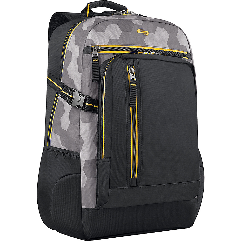 SOLO Quantum 15.6 Backpack Yellow SOLO Business Laptop Backpacks