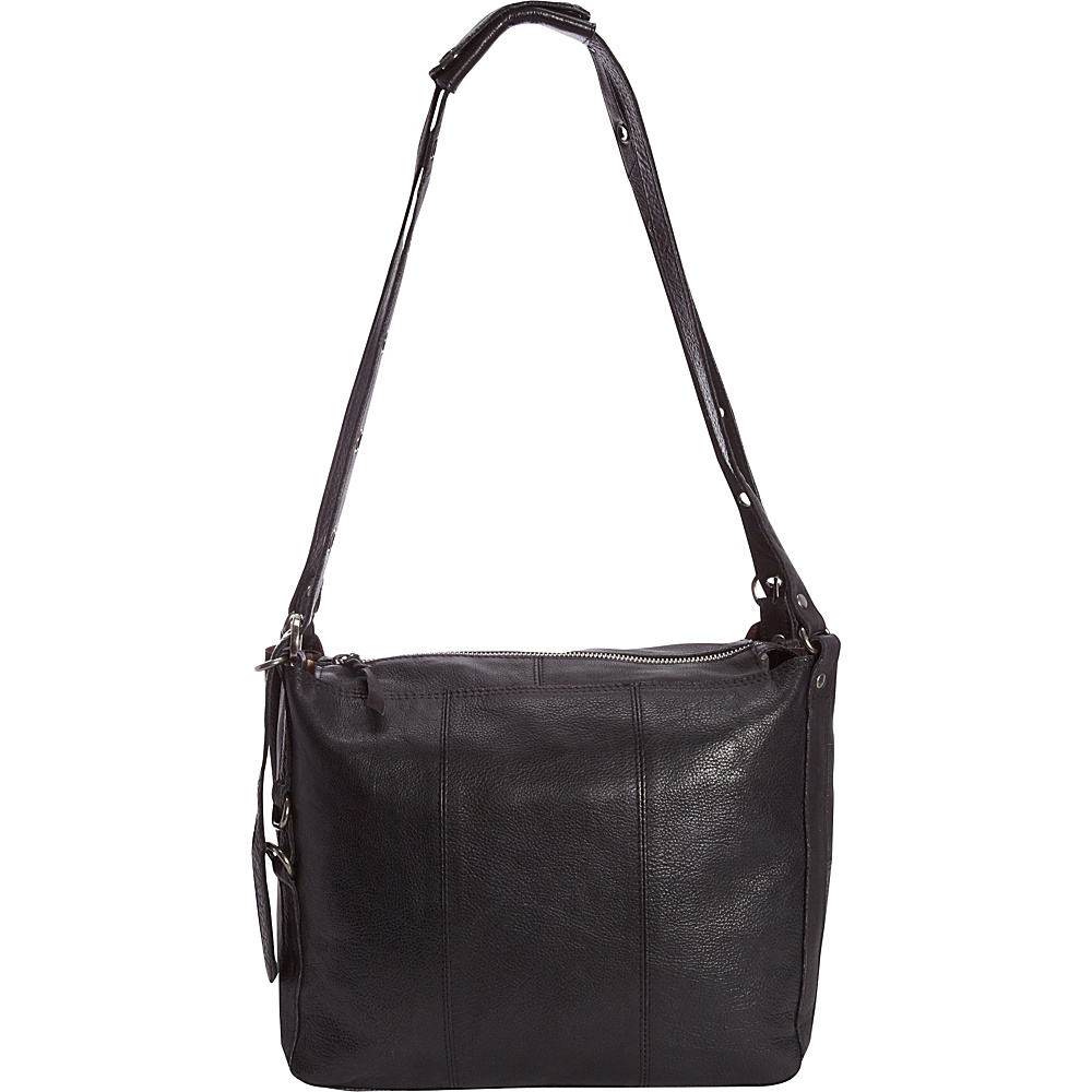 Latico Leathers Renwick Shoulder Bag Black Latico Leathers Leather Handbags