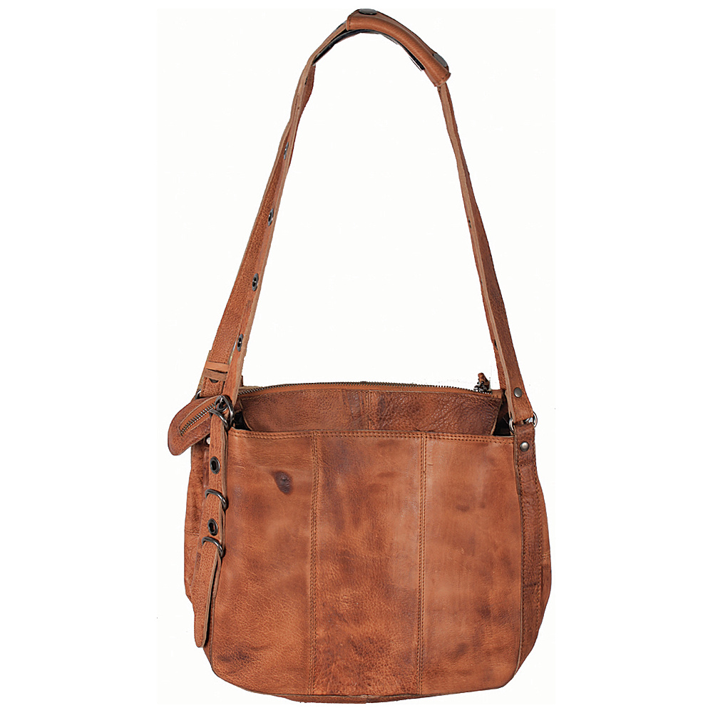 Latico Leathers Renwick Shoulder Bag Tan Latico Leathers Leather Handbags
