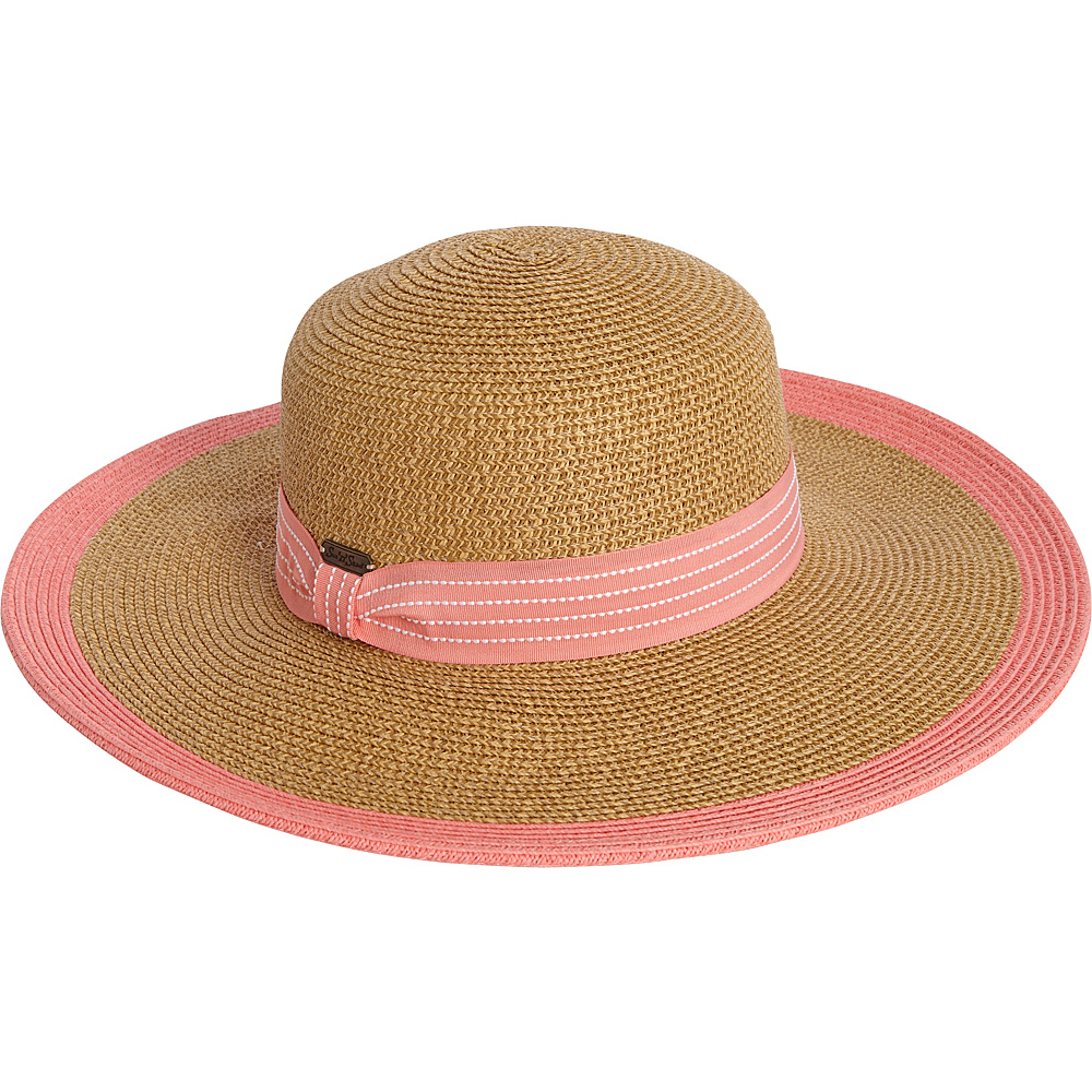 Sun N Sand Paper Braid Hat Coral Sun N Sand Hats
