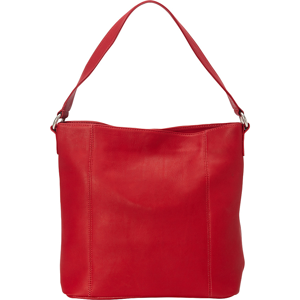Le Donne Leather Ashley Shopper Red Le Donne Leather Leather Handbags