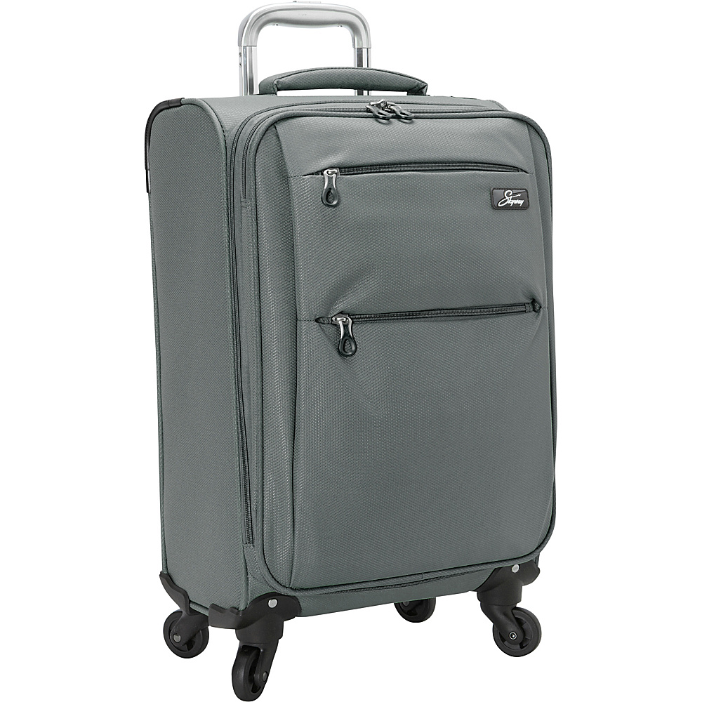 Skyway FL Air 20 4 Wheel Expandable Carry on Gray Skyway Softside Carry On