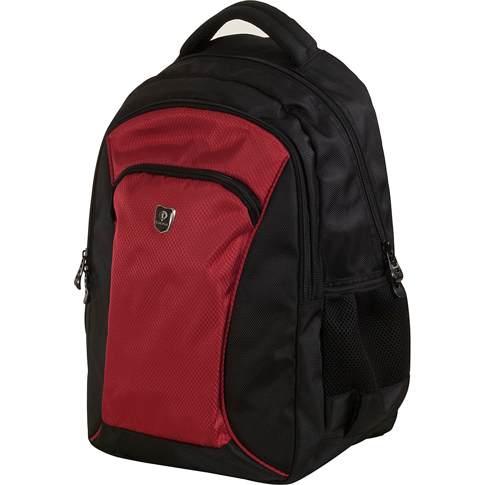 CalPak Sherman Lightweight Laptop Backpack Deep Red CalPak Laptop Backpacks