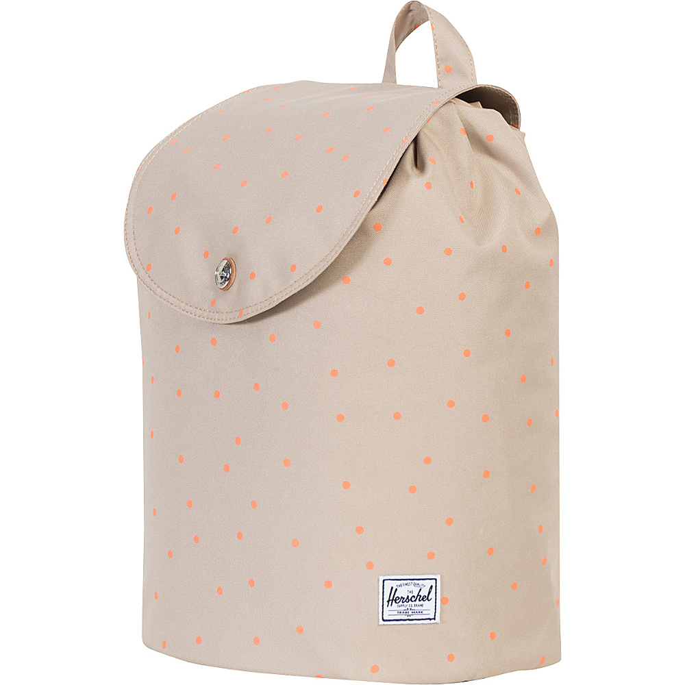 Herschel Supply Co. Women s Ware Backpack Khaki Nectarine Scatter Tan Herschel Supply Co. Everyday Backpacks