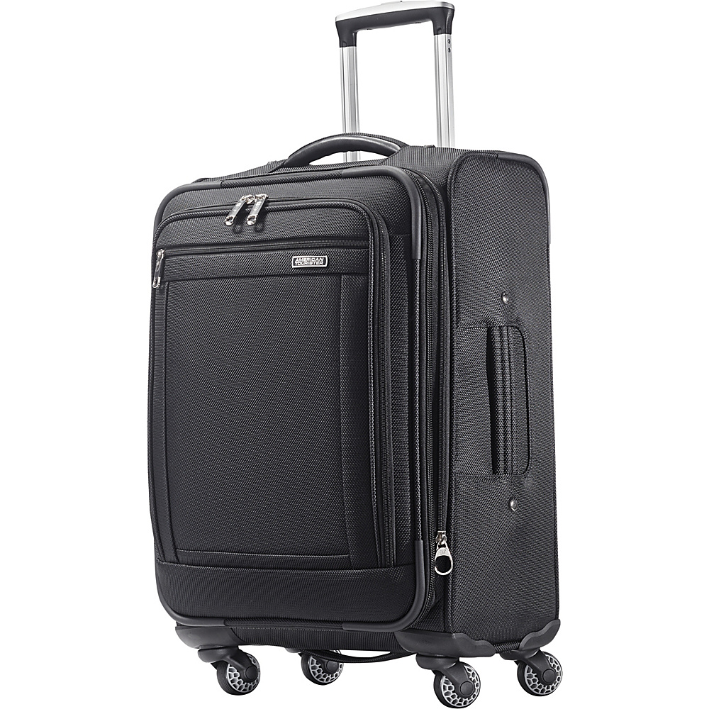 American Tourister Triumph 21 Spinner Black American Tourister Softside Carry On