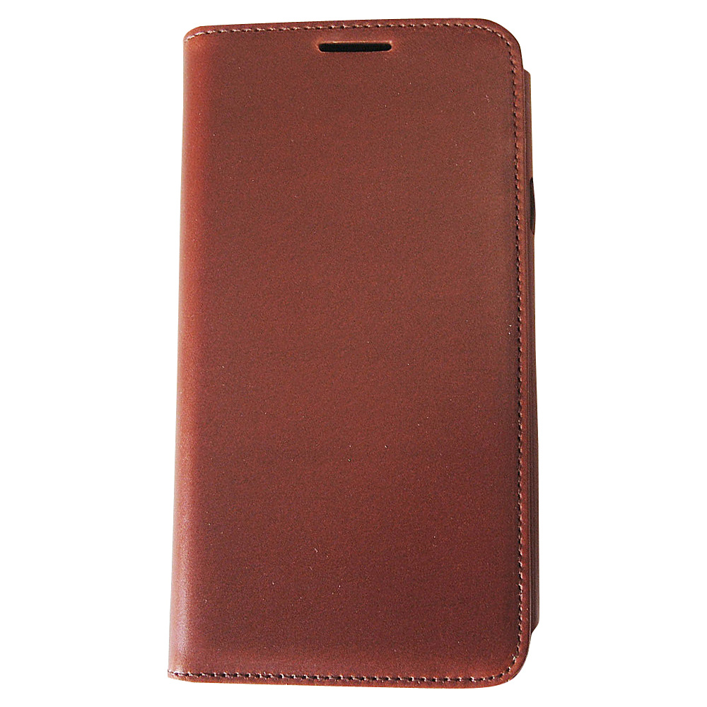 Tanners Avenue Samsung Galaxy S5 Leather Wallet Case Folio Chestnut Tanners Avenue Electronic Cases