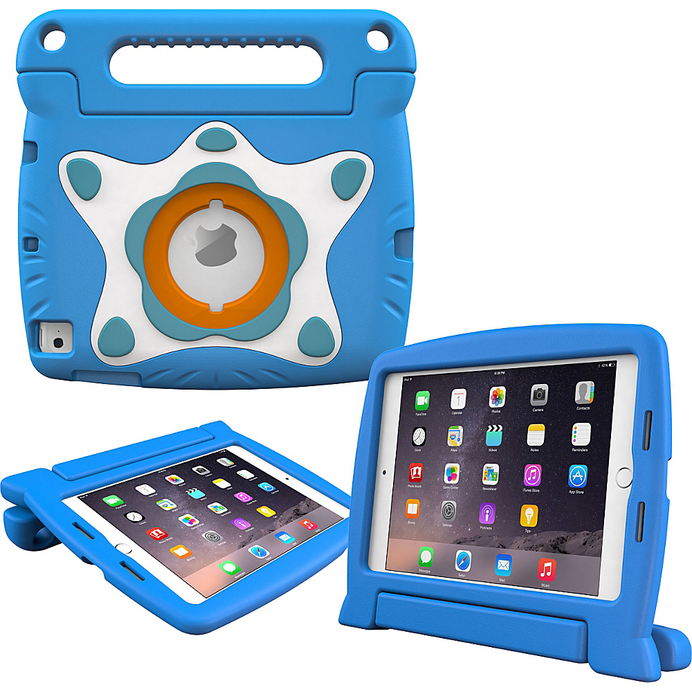 rooCASE Apple iPad Mini 4 Case Orb System Starglow Kid Friendly Cover Blue rooCASE Laptop Sleeves