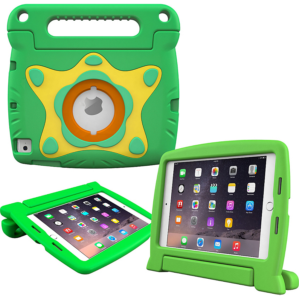 rooCASE Apple iPad Mini 4 Case Orb System Starglow Kid Friendly Cover Green rooCASE Laptop Sleeves