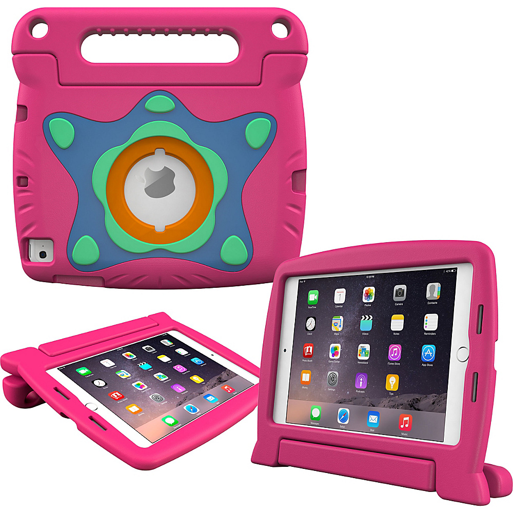 rooCASE Apple iPad Mini 4 Case Orb System Starglow Kid Friendly Cover Magenta rooCASE Laptop Sleeves