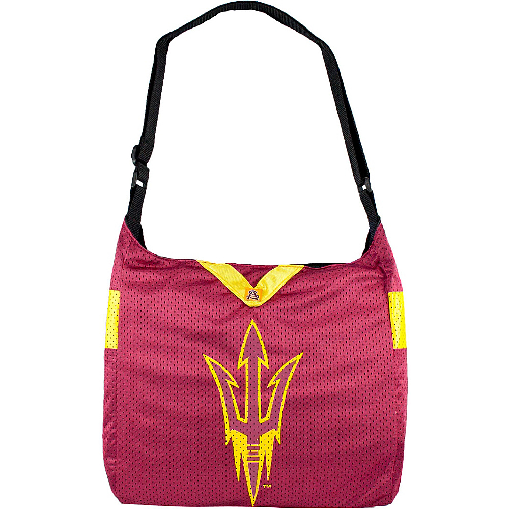 Littlearth Team Jersey Shoulder Bag Pac 12 Teams Arizona State University Littlearth Fabric Handbags