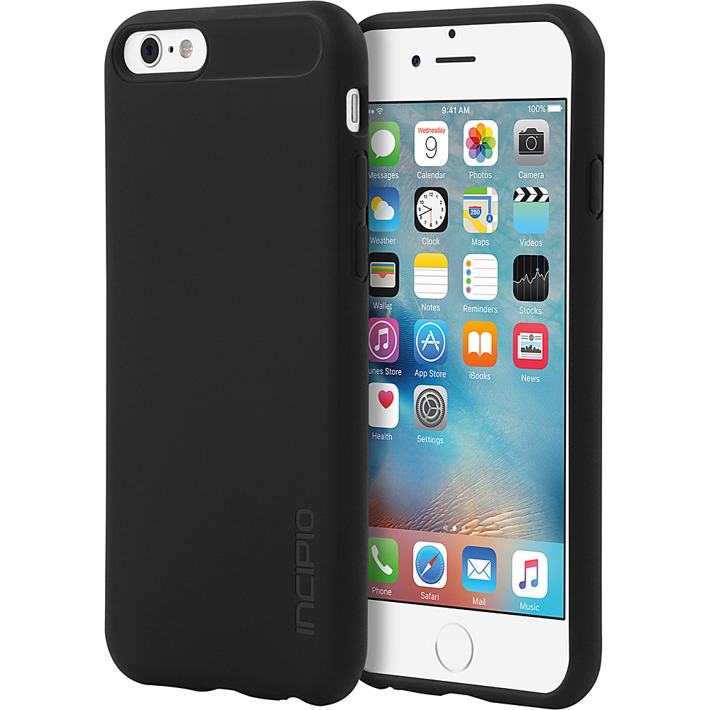 Incipio NGP for iPhone 6 6s Solid Black Incipio Personal Electronic Cases