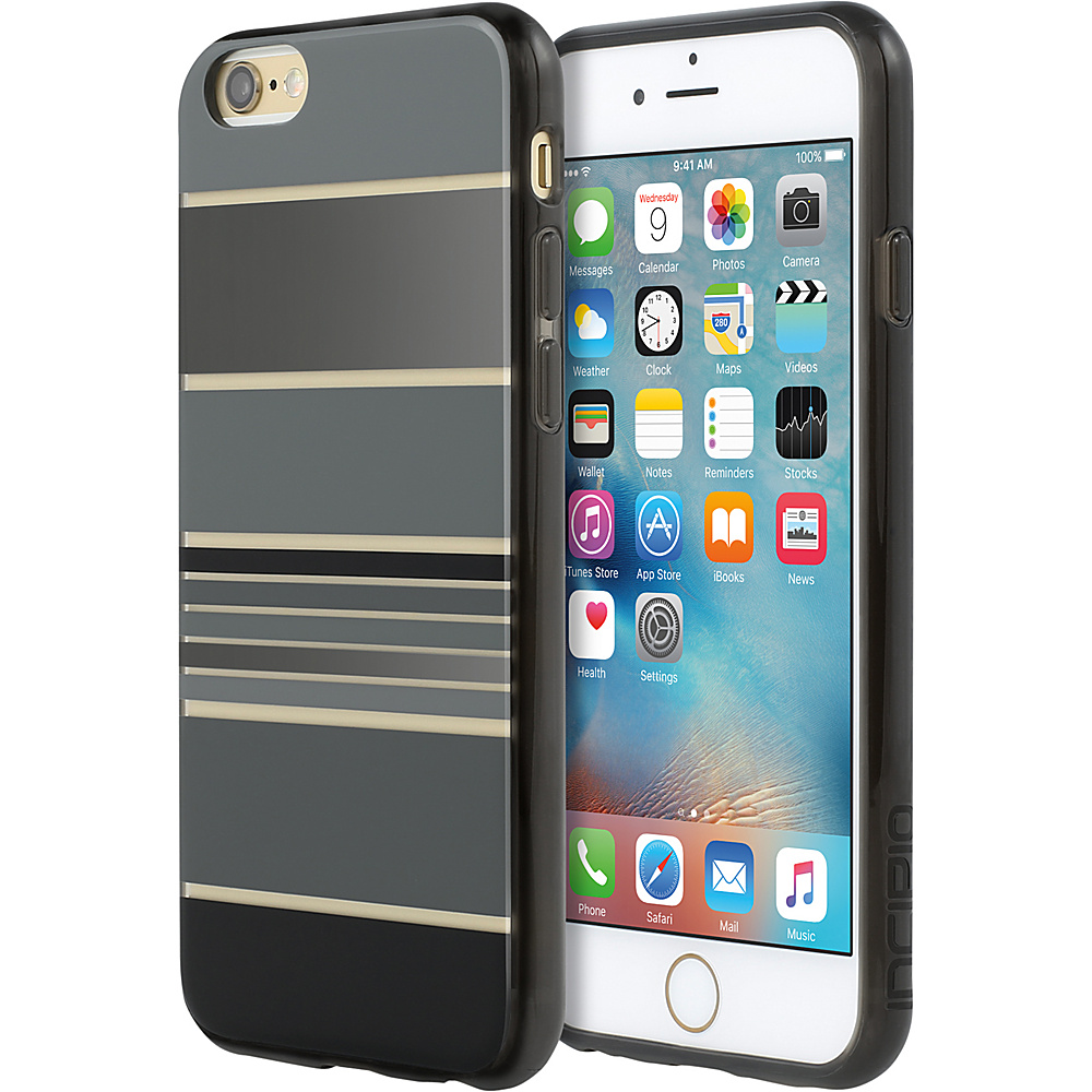 Incipio Design Series for iPhone 6 6s Plus Hensley Stripes Black Incipio Electronic Cases