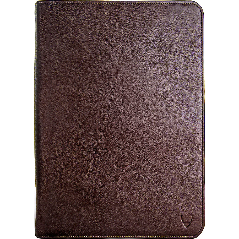 Hidesign IMG iPad Leather Portfolio Padfolio with Handmade Paper Notebook Brown Hidesign Business Accessories