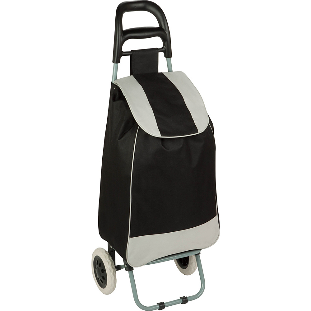Honey Can Do Rolling Fabric Cart Black Honey Can Do Luggage Accessories