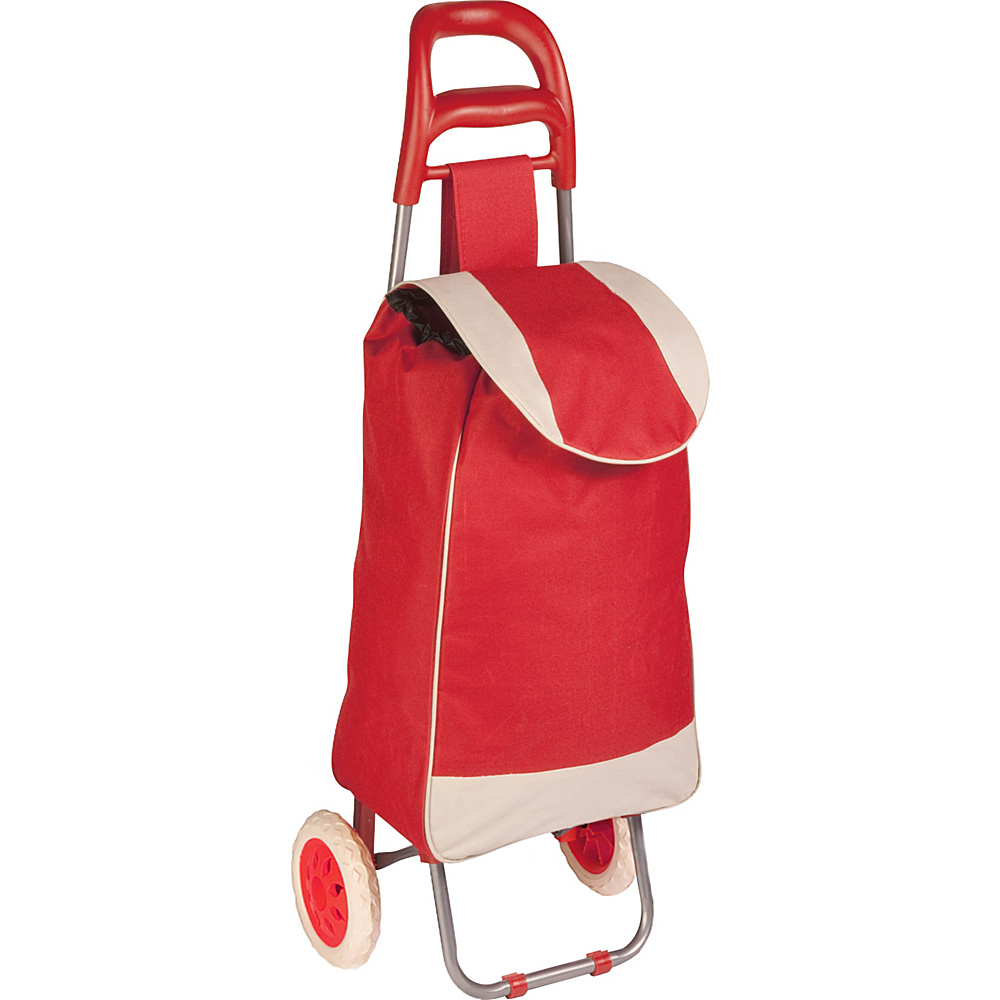 Honey Can Do Rolling Fabric Cart Red Honey Can Do Luggage Accessories