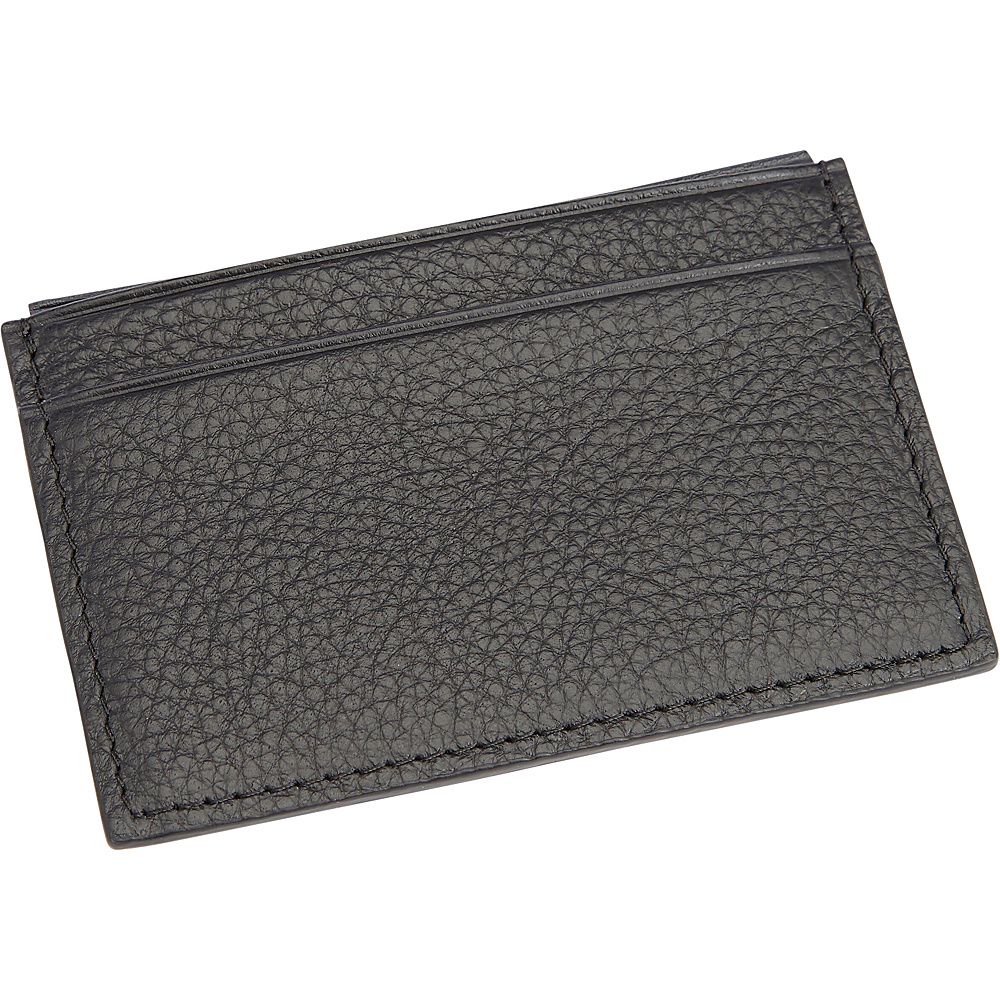 Royce Leather Luxury RFID Blocking Credit Card Wallet Black Royce Leather Travel Wallets
