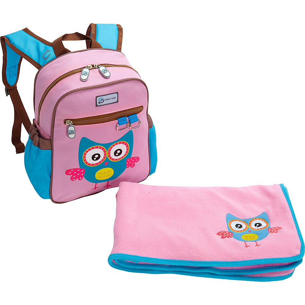 Sydney Paige Buy One Give One Toddler Backpack Blanket Set Owl Sydney Paige Everyday Backpacks