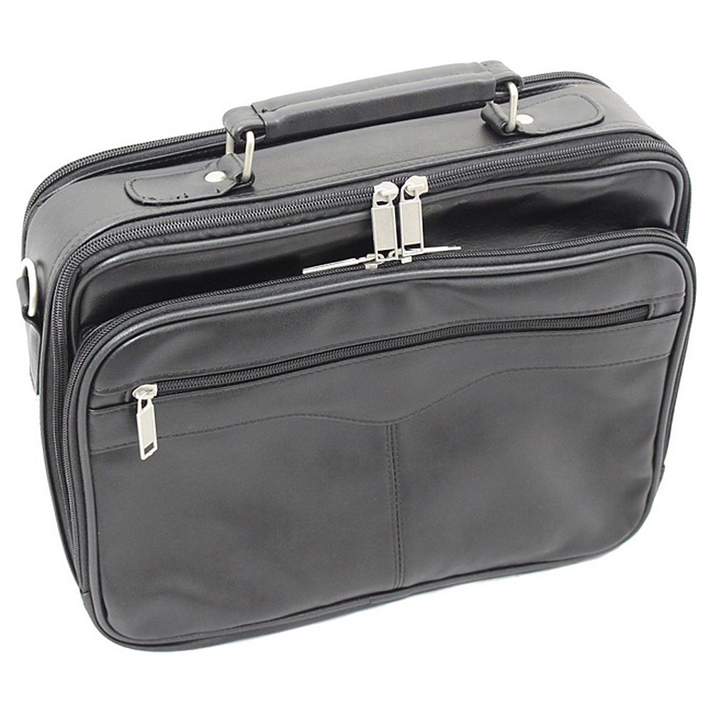 World Traveler Leatherette 13 Laptop Case Black World Traveler Non Wheeled Business Cases