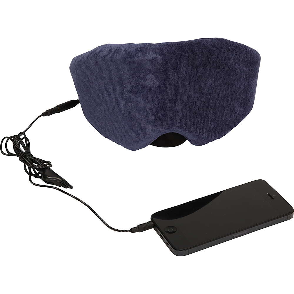 1Voice Sleep Headphones Eye Mask Blue 1Voice Headphones Speakers