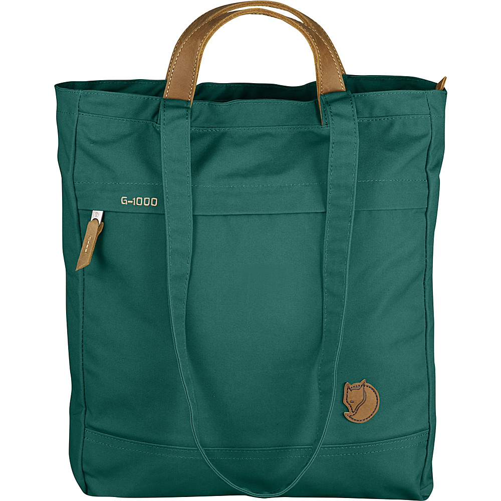 Fjallraven Totepack No.1 Copper Green Fjallraven Fabric Handbags