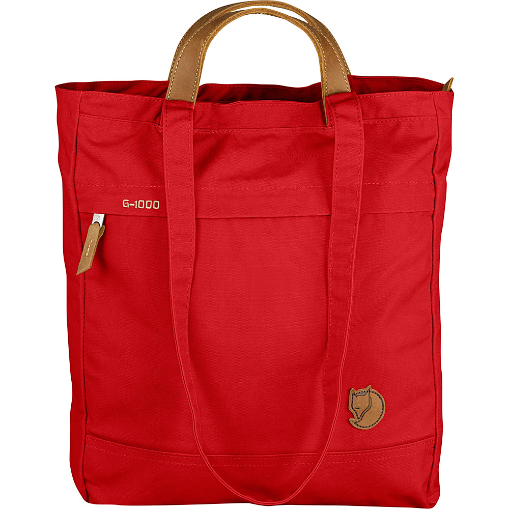 Fjallraven Totepack No.1 Red Fjallraven Fabric Handbags