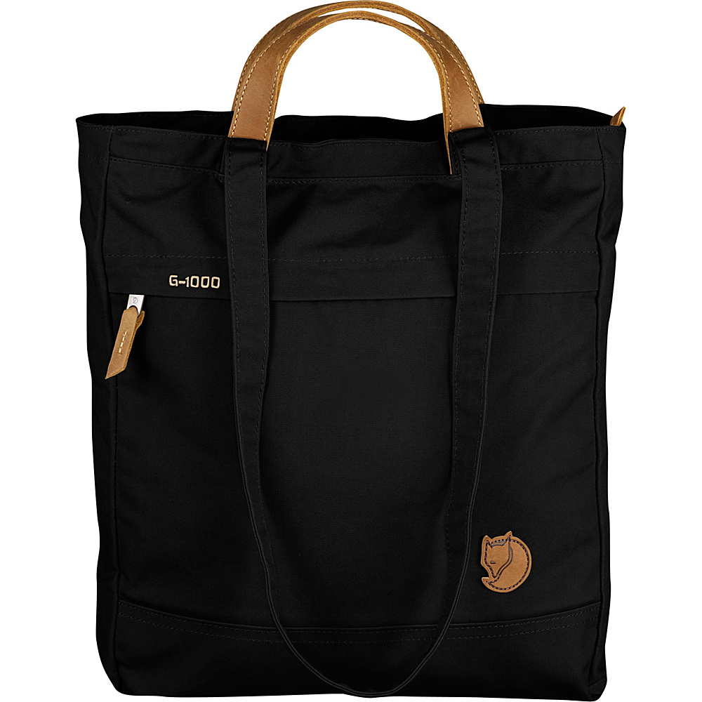 Fjallraven Totepack No.1 Black Fjallraven Fabric Handbags