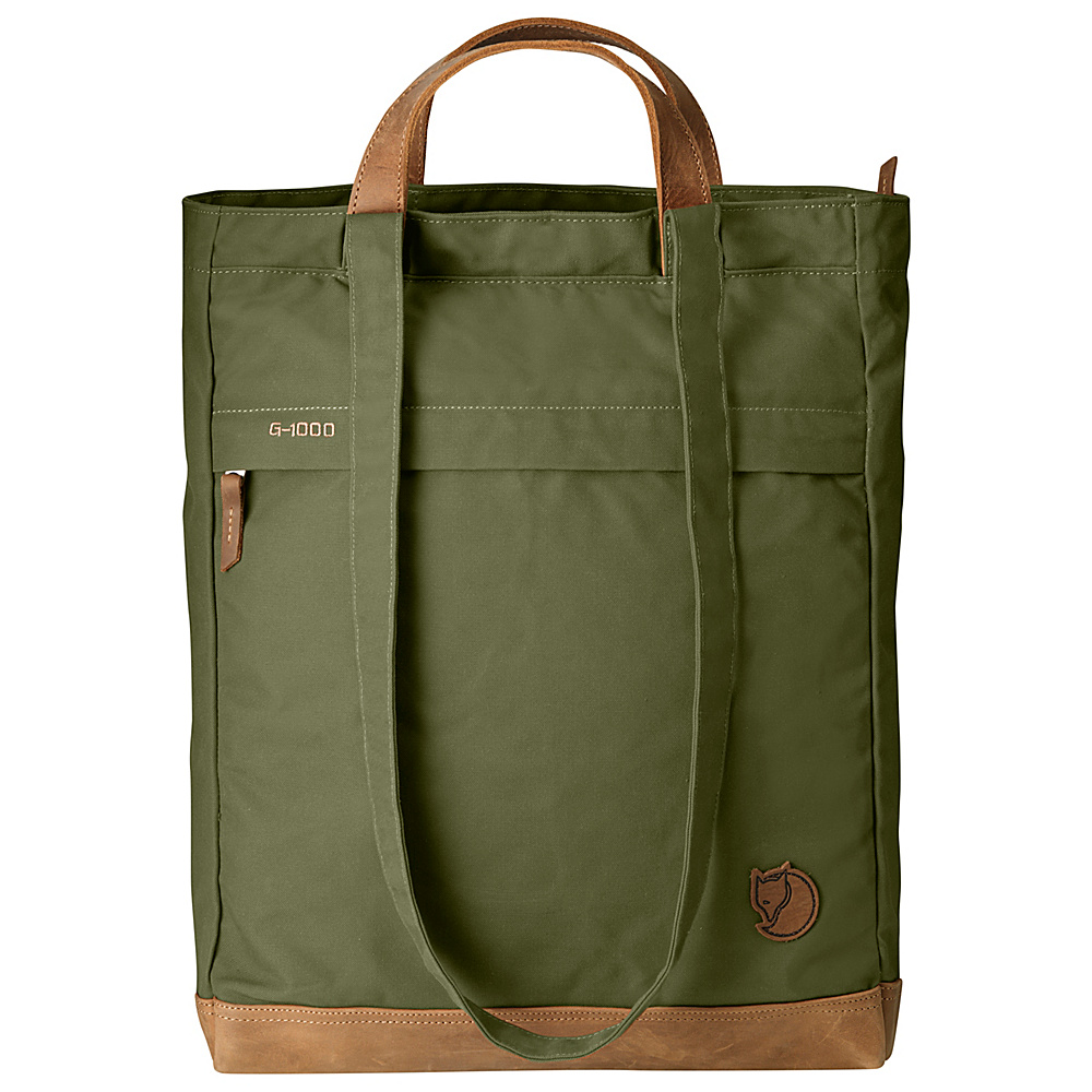 Fjallraven Totepack No.2 Green Fjallraven Fabric Handbags