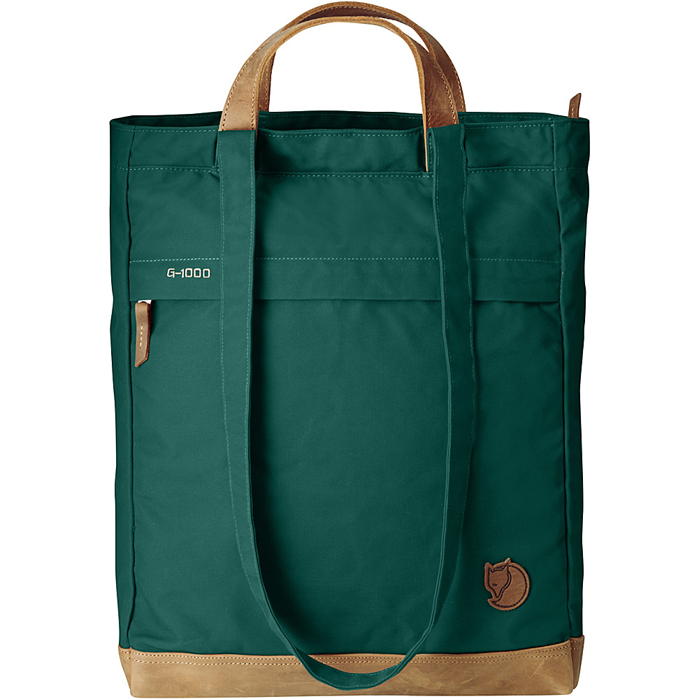 Fjallraven Totepack No.2 Copper Green Fjallraven Fabric Handbags