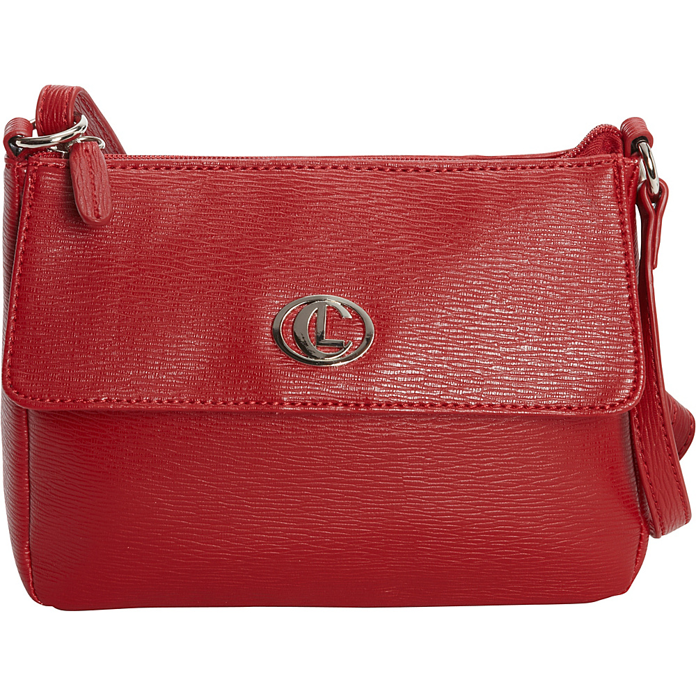 Aurielle Carryland Bleeker Mini Crossbody Red Aurielle Carryland Manmade Handbags