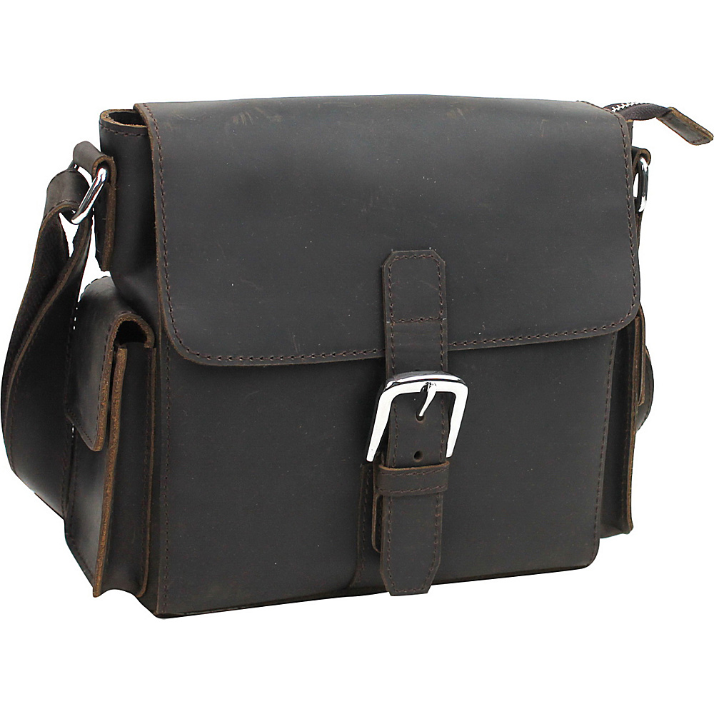 Vagabond Traveler Leather Crossbody Shoulder Bag Dark Brown Vagabond Traveler Leather Handbags