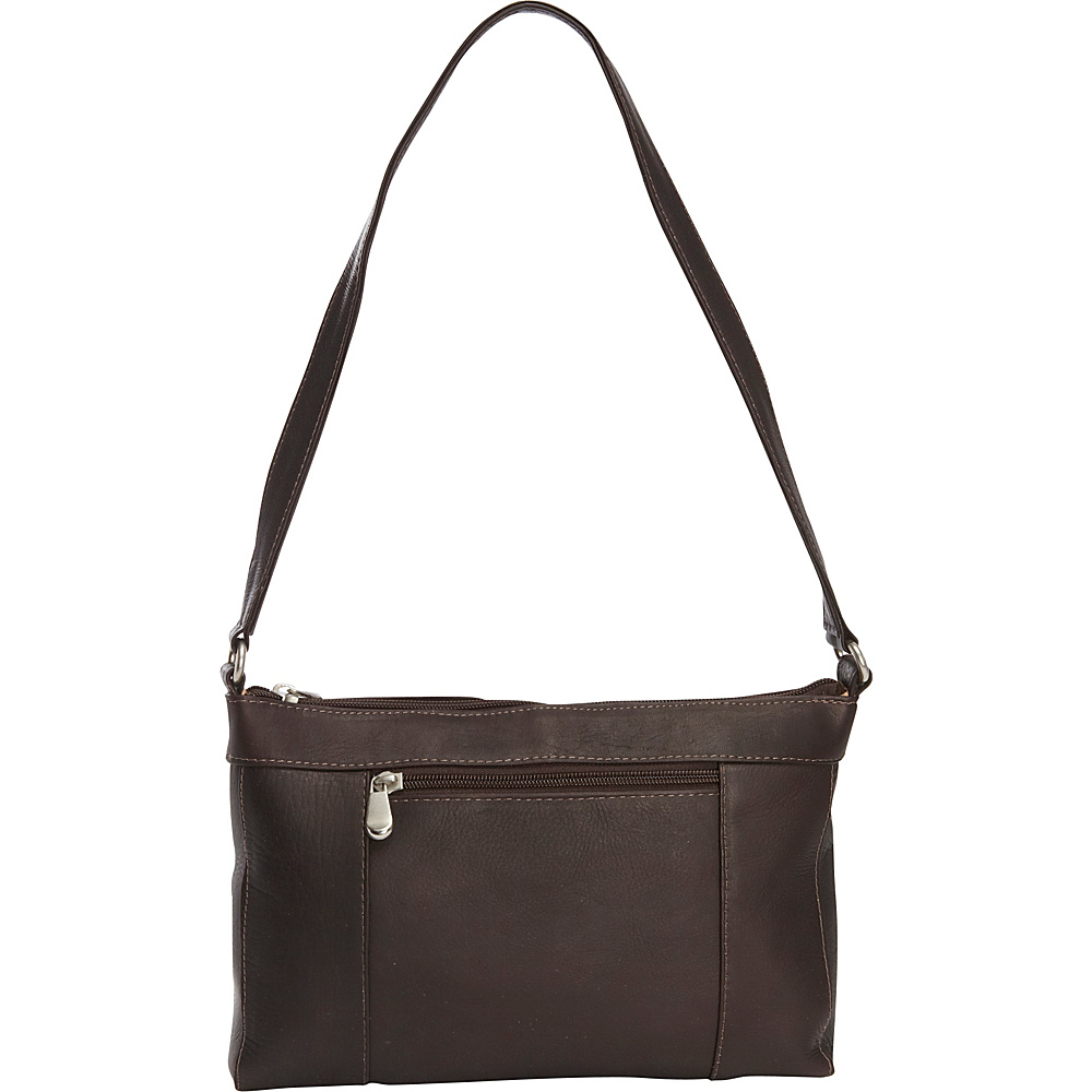 Le Donne Leather Ava Shoulder Bag Cafe Le Donne Leather Leather Handbags