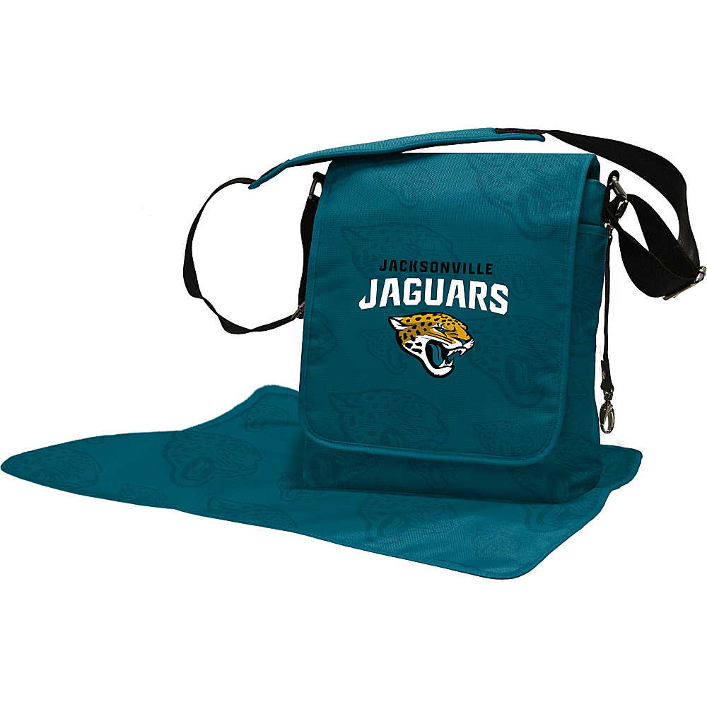 Lil Fan NFL Messenger Bag Jacksonville Jaguars Lil Fan Diaper Bags Accessories