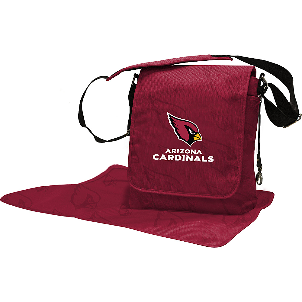 Lil Fan NFL Messenger Bag Arizona Cardinals Lil Fan Diaper Bags Accessories