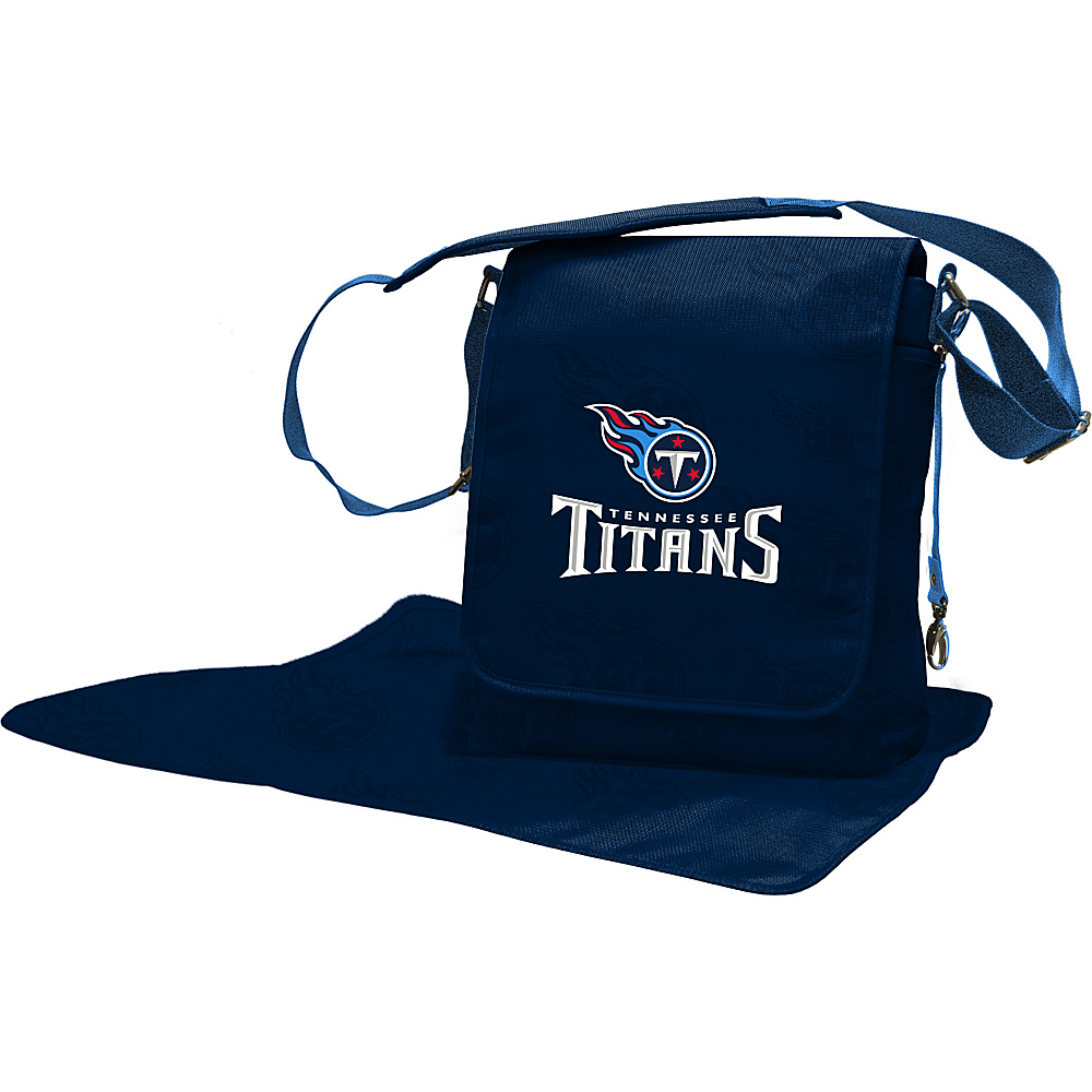 Lil Fan NFL Messenger Bag Tennessee Titans Lil Fan Diaper Bags Accessories