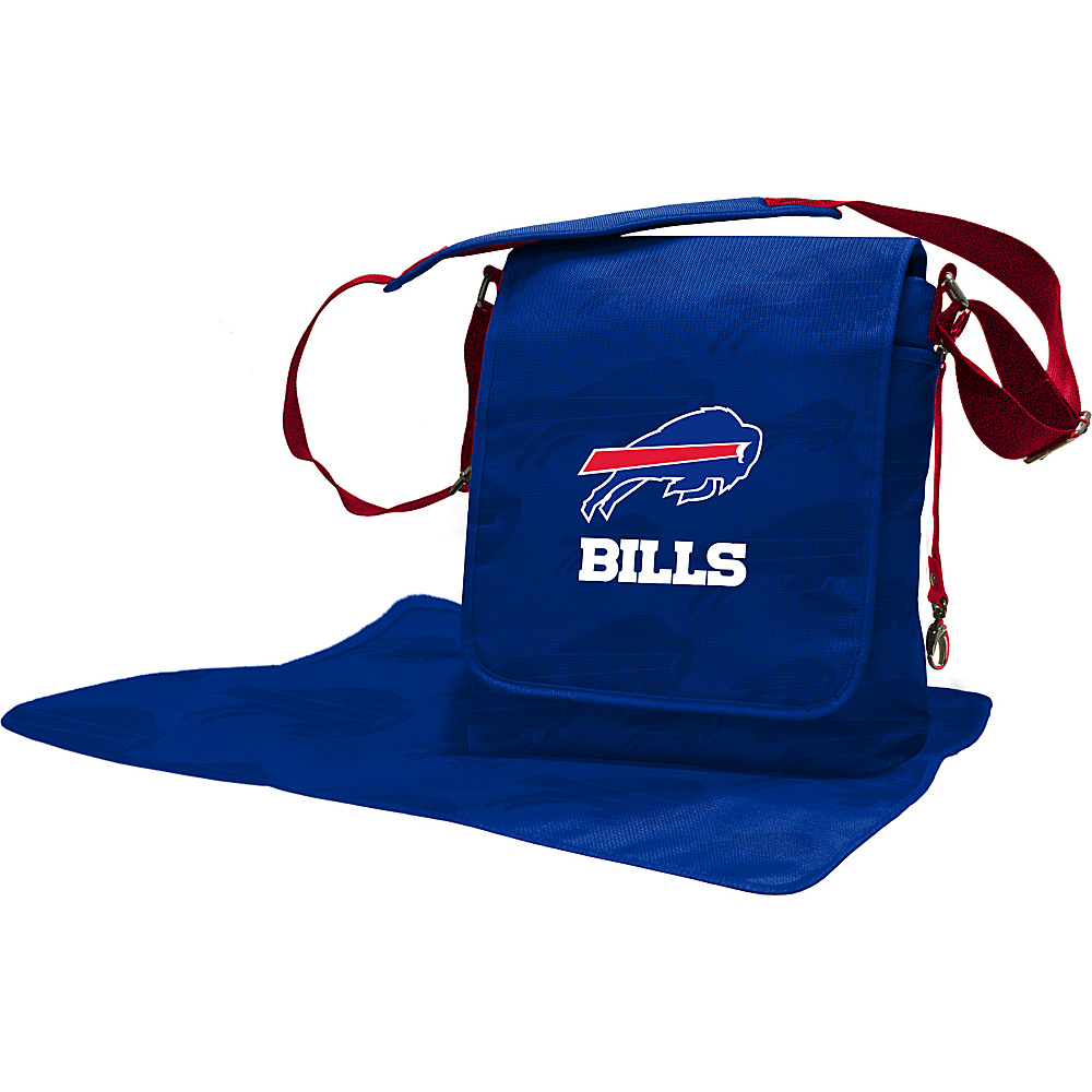 Lil Fan NFL Messenger Bag Buffalo Bills Lil Fan Diaper Bags Accessories