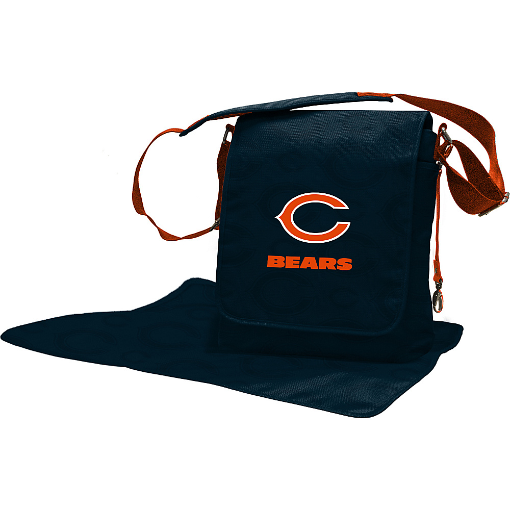 Lil Fan NFL Messenger Bag Chicago Bears Lil Fan Diaper Bags Accessories