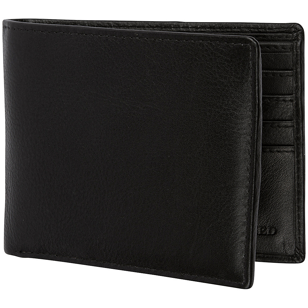 Access Denied Men s RFID Blocking Wallet with Removable ID Mini Wallet Genuine Leather Black Smooth Access Denied Men s Wallets