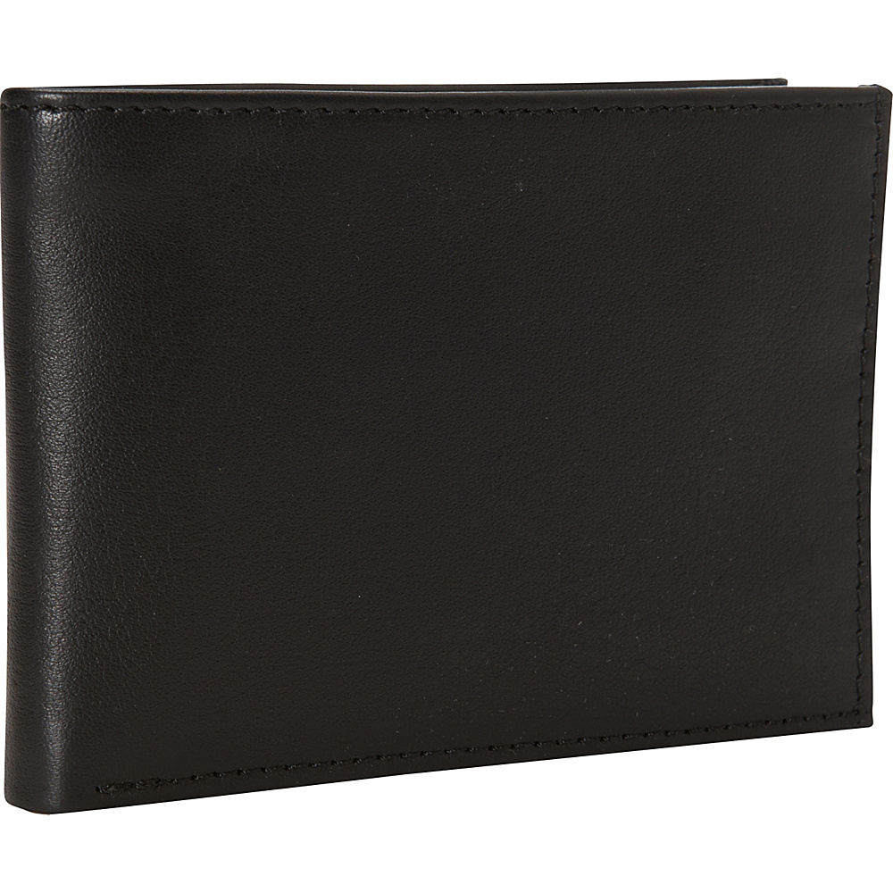 Kiko Leather Classic Bifold Black Kiko Leather Mens Wallets