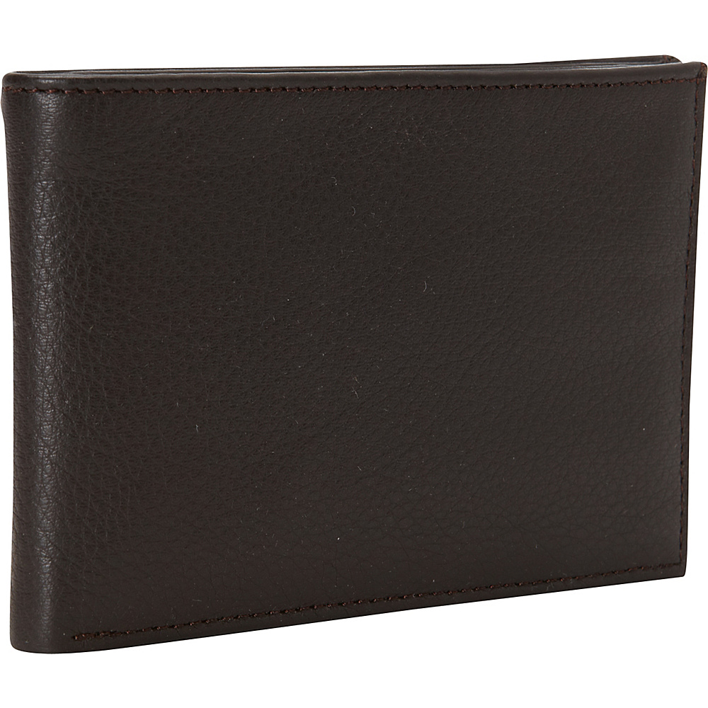 Kiko Leather Classic Bifold Brown Kiko Leather Mens Wallets