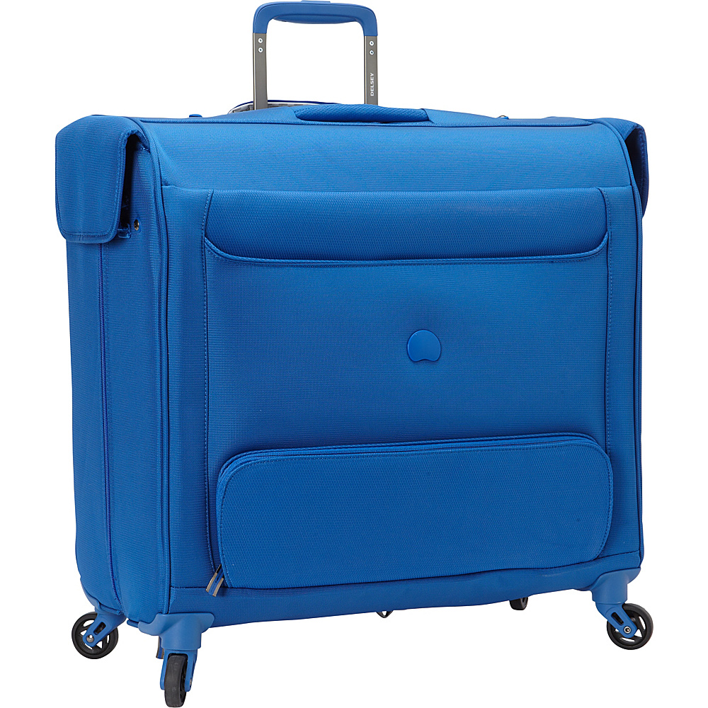 Delsey Chatillon Spinner Trolley Garment Bag Royal Blue Delsey Garment Bags