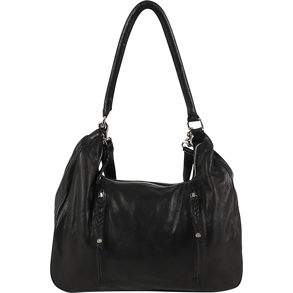 Day Mood Clive Hobo Black Day Mood Leather Handbags