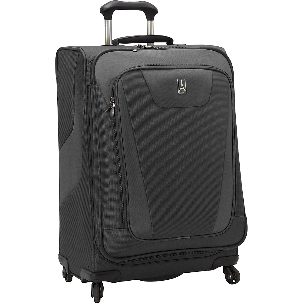 Travelpro Maxlite 4 25 Expandable Spinner Black Travelpro Softside Checked