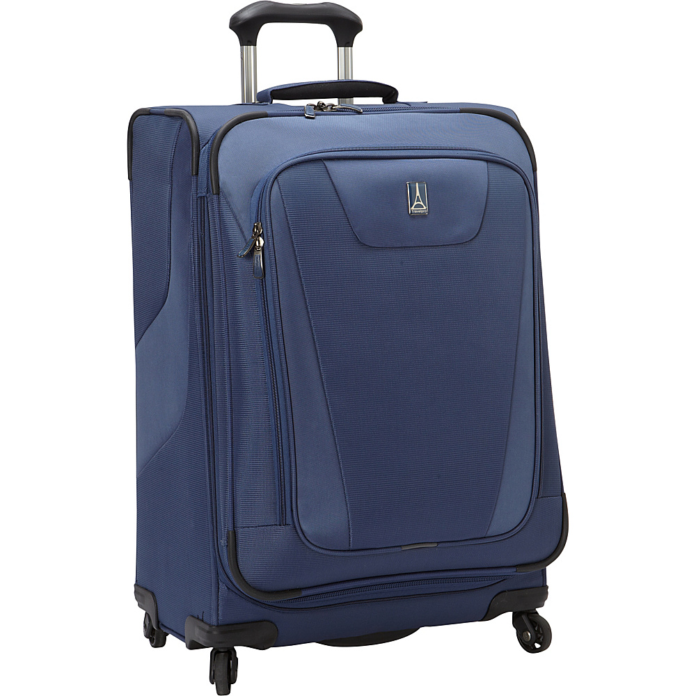 Travelpro Maxlite 4 25 Expandable Spinner Blue Travelpro Softside Checked