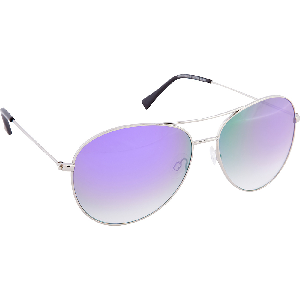 Vince Camuto Eyewear VC708 Sunglasses Silver Purple Vince Camuto Eyewear Sunglasses
