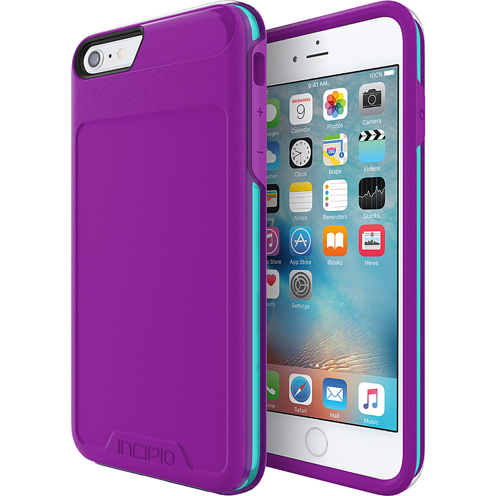 Incipio Performance Series Level 4 for iPhone 6 Plus 6s Plus Purple Teal Incipio Electronic Cases
