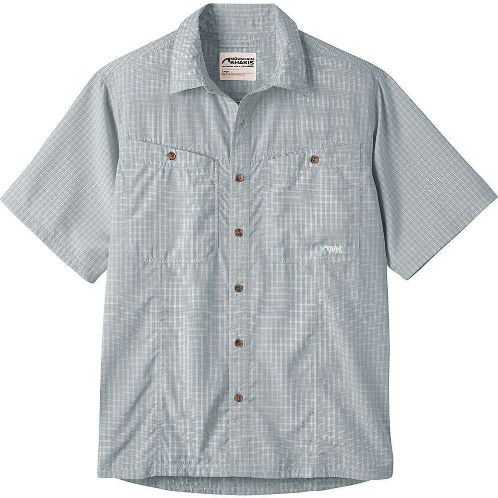Mountain Khakis Trail Creek Short Sleeve Shirt L Truffle Mountain Khakis Men s Apparel