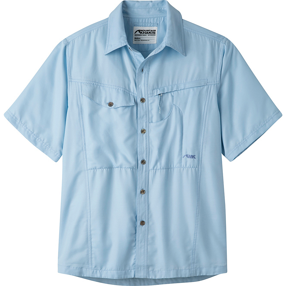 Mountain Khakis Trail Creek Short Sleeve Shirt XL Morning Sky Mountain Khakis Men s Apparel