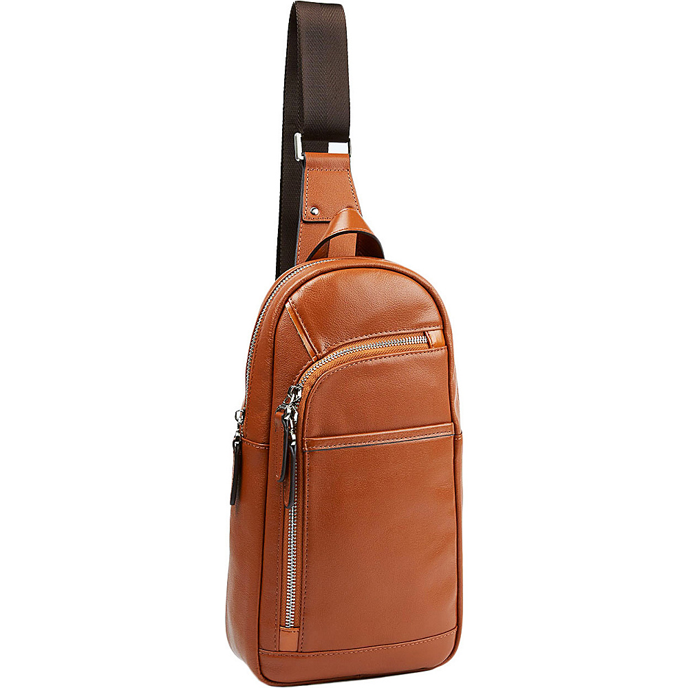 Tanners Avenue Leather Campus Pack Cognac Tanners Avenue Everyday Backpacks